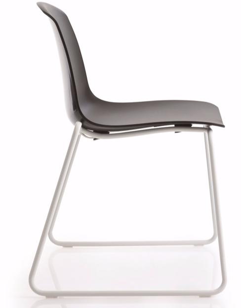 Luxy Стул из полипропилена, штабелируемый салазками Epoca sun-id-1430000 - Вид №4