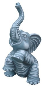 10939 СЛОНИК сидя, скульптура из бетона LAB.Space  - Вид №2