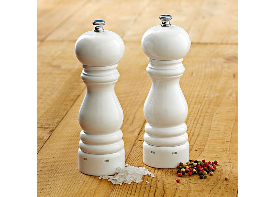 Мельница для перца белая 12 см Paris PEUGEOT ДИЗАЙНЕРСКИЕ 00-3952123 Белый  - Вид №1