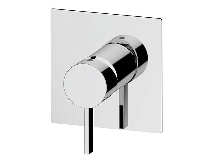 Однорычажный встраиваемый смеситель для ванны с одним отверстием Remer Rubinetterie Метрика ARCH-00022395 - Вид №1