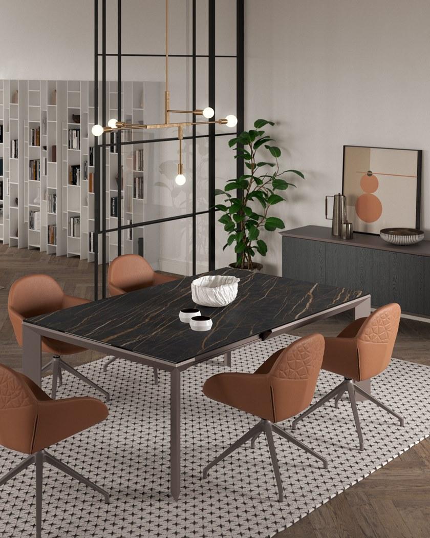 Ozzio Italia Модульный стенной книжный шкаф  X026  - Вид №21