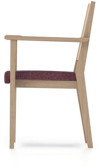 PIAVAL Штабелируемый тканевый стул с подлокотниками Swing | health & care 32-15/3 - Вид №4