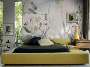 Обои с цветочными мотивами