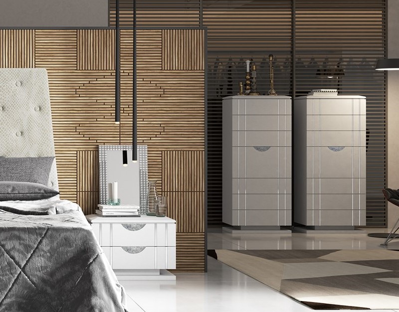 105914 Шифоньер 15312 с основанием Bisel и ручками Meta Llass Kira Santreyd