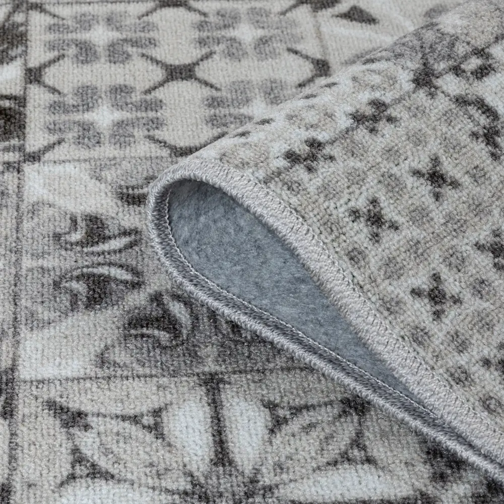 Ковер Пралеска 200x300 см полиамид P2864/А2/124 цвет серо-белый ВИТЕБСКИЕ КОВРЫ STLM-2094642 - Вид №3