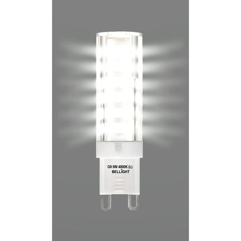 Светодиодная лампа BELLIGHT G9 матовая 5Вт нейтральный белый свет 88297901 STLM-1494006 - Вид №3