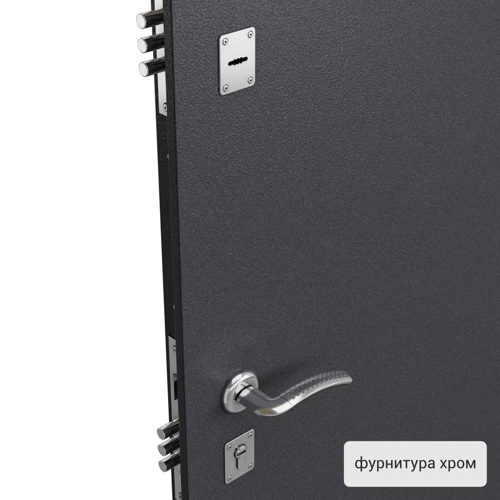 Дверь входная металлическая Альта Фина 95x205 см левая цвет белый TOREX STLM-2107775 - Вид №1