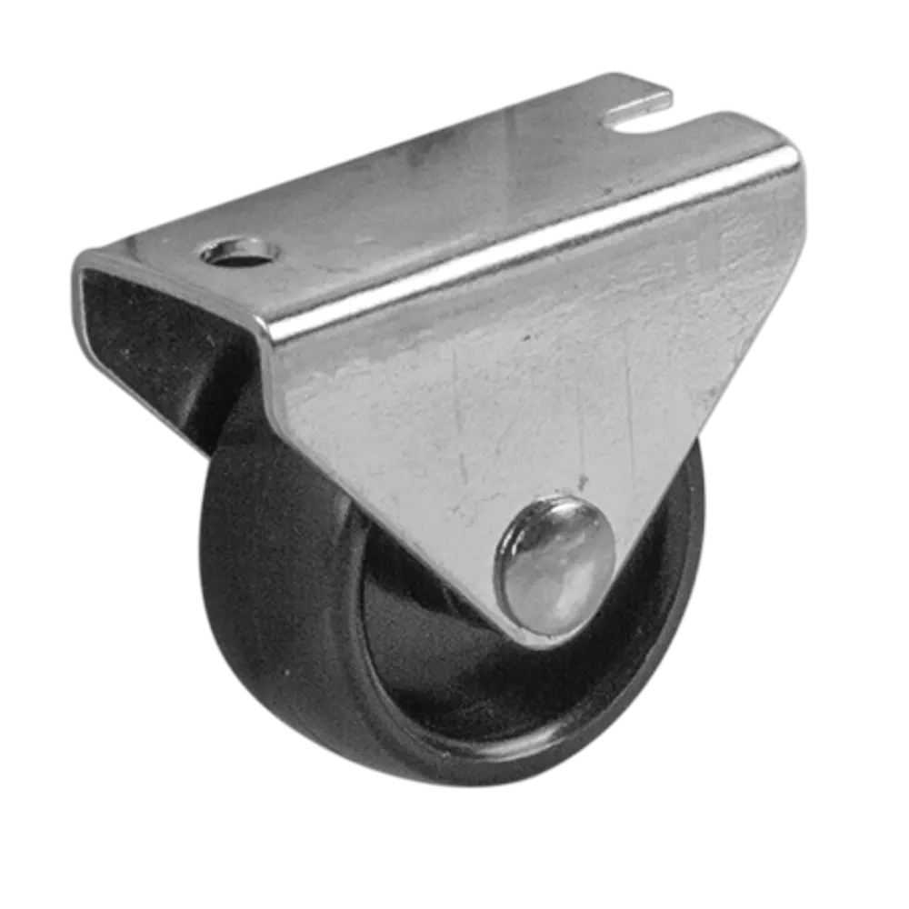 Мебельное колесо неповоротное 30 мм с резиновым покрытием 89433756 Santreyd STLM-1585247