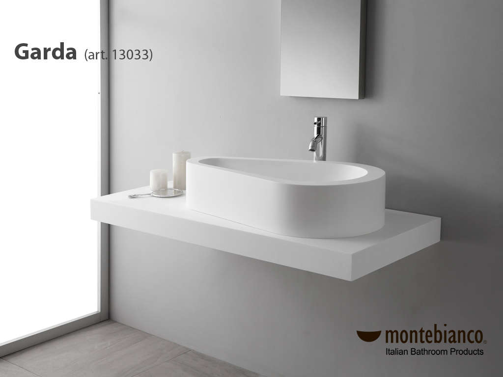 13033 Раковина Montebianco Garda Santreyd - Вид №4