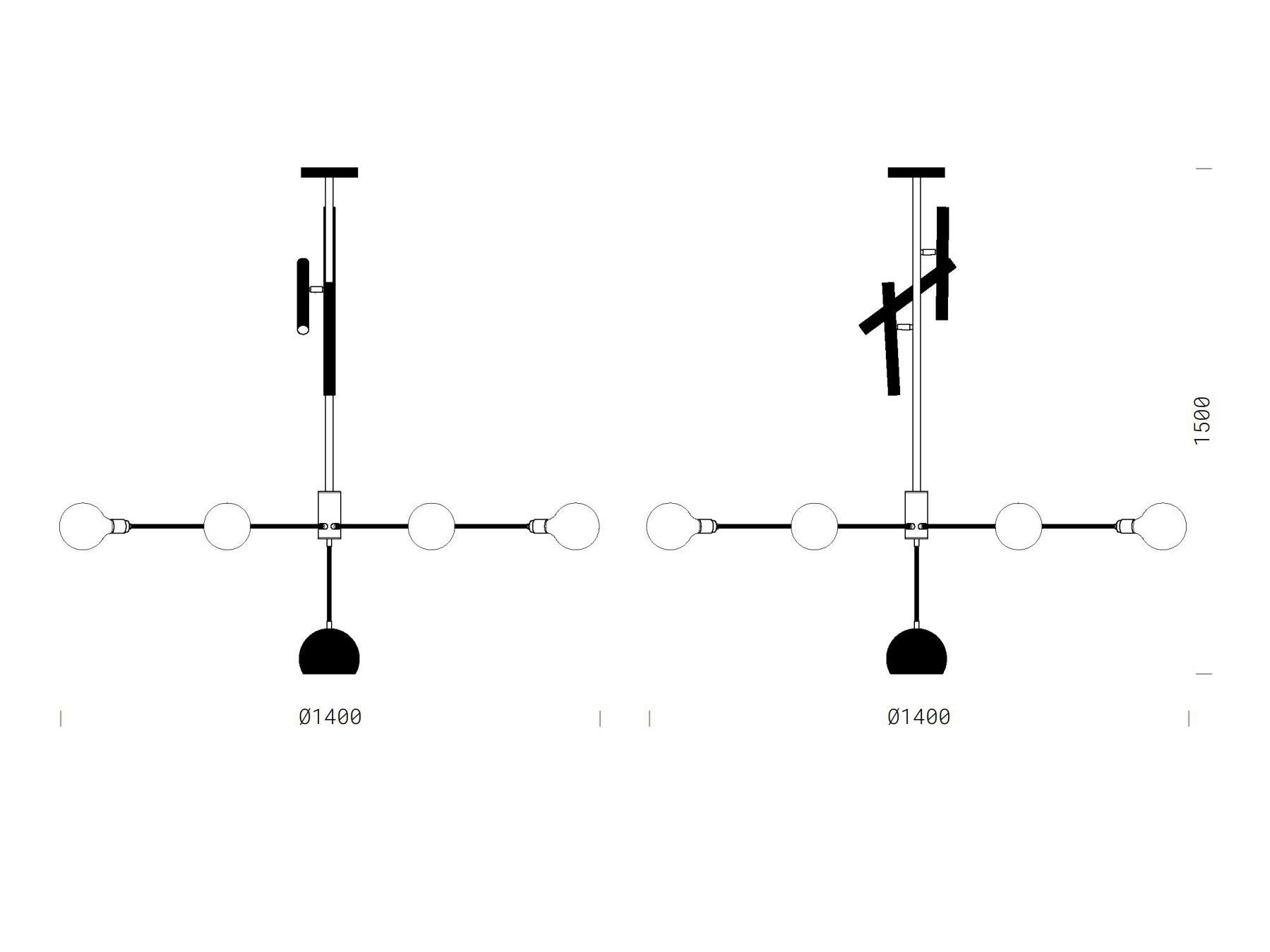 Регулируемый светодиодный подвесной светильник Renzo Serafini Звезда ARCH-00047741 - Вид №4