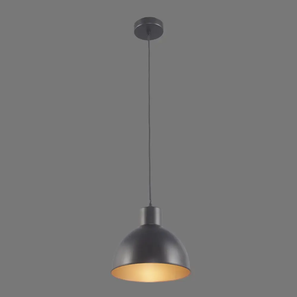 Подвесной светильник Eglo «Truro»-1» 1xE27x60 Вт, цвет чёрный/медный 18559742 STLM-2007030  - Вид №1