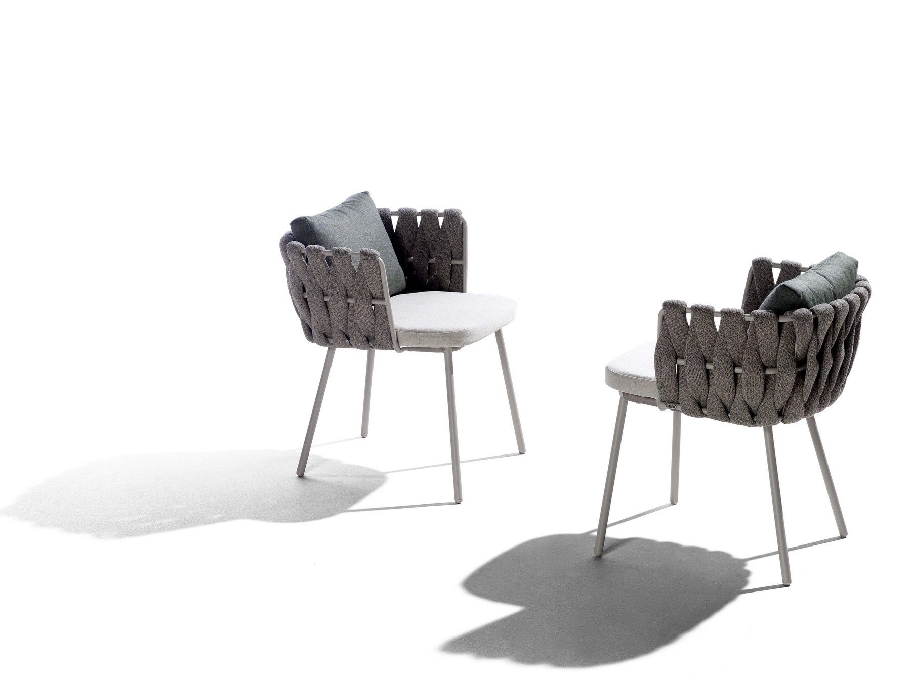 Садовый стул с тканевым подлокотником TRIBÙ Tosca ARCH-00065553 - Вид №19