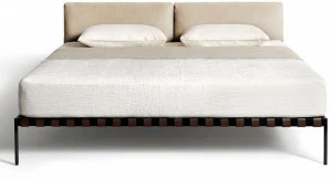 DE PADOVA Двуспальная кровать с мягким изголовьем Étiquette