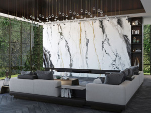 Декоративная панель из алюминия, стекла или ПММА