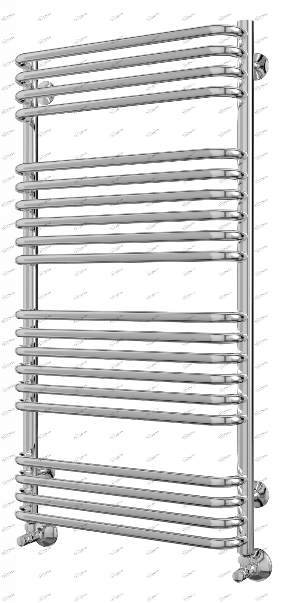4620768886836 СТАНДАРТ Стандарт П20 500х1006 (4+6+6+4) Полотенцесушитель TERMINUS Нержавеющая сталь