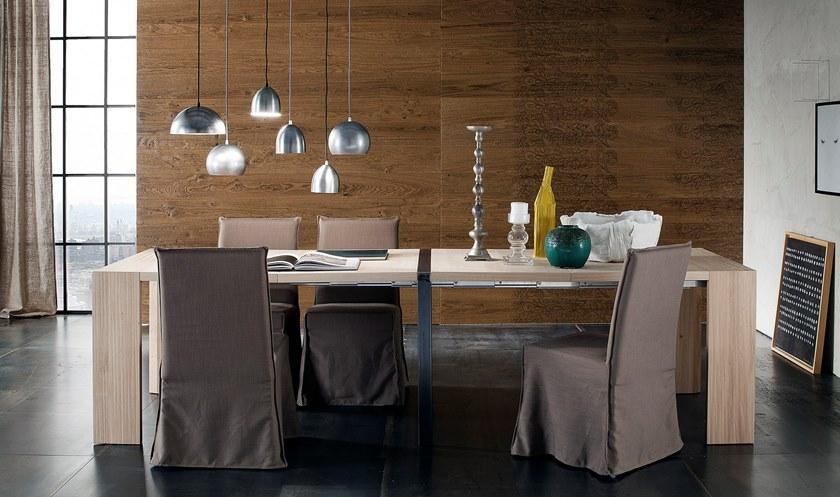 AltaCorte Выдвижная прямоугольная консоль из массива дерева Ecolab 2 Lb-zg8150 - Вид №1