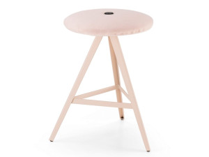 Низкий тканевый стул с подставкой для ног