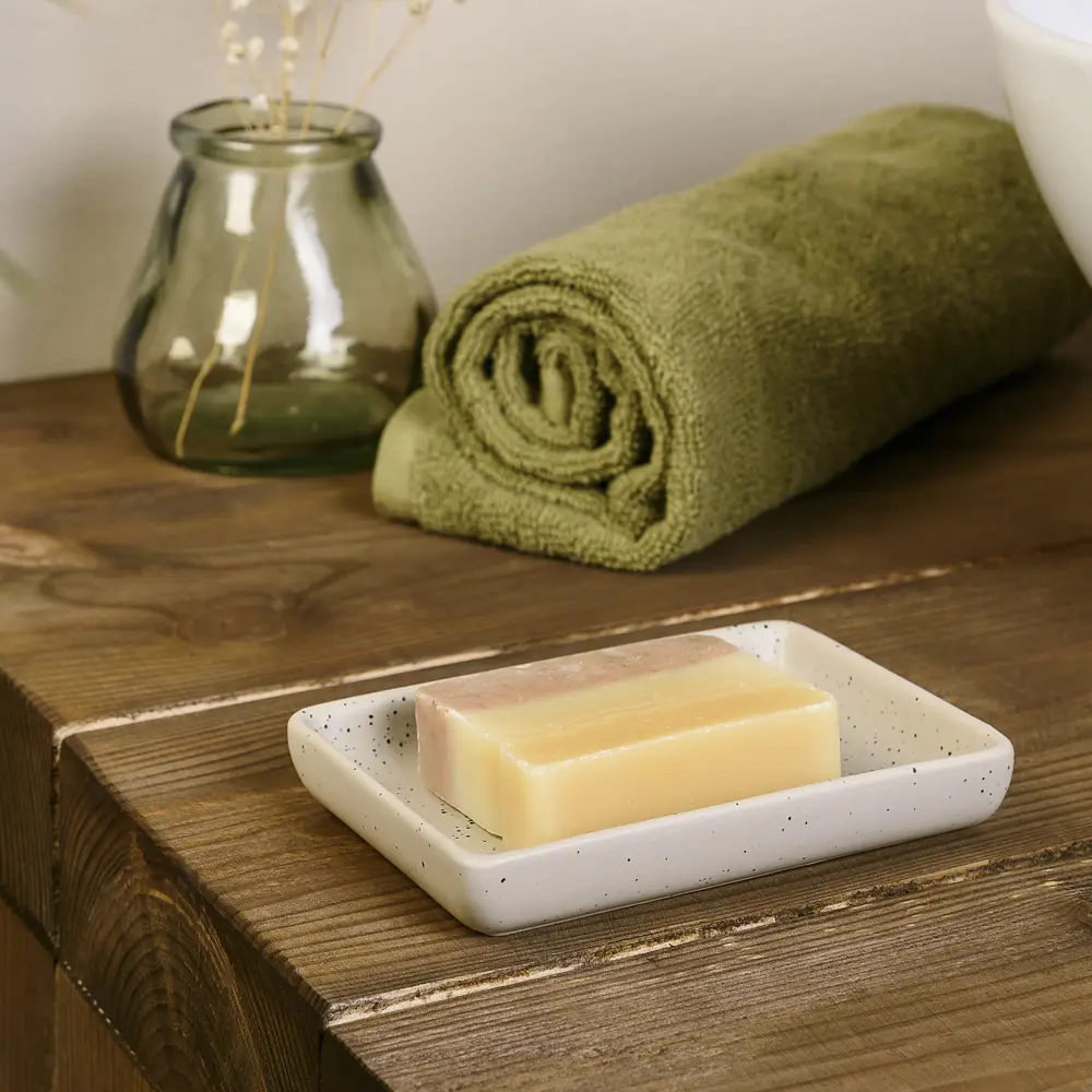 Мыльница Moroshka Naturel керамика цвет бежевый STLM-2148225 - Вид №5