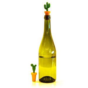 QL10283-OR-GN Комплект пробок для бутылок cacstopper, 2 шт. Qualy