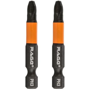 Магнитная бита RAGE PH3 50 мм для шуруповерта (2 шт) 89369255