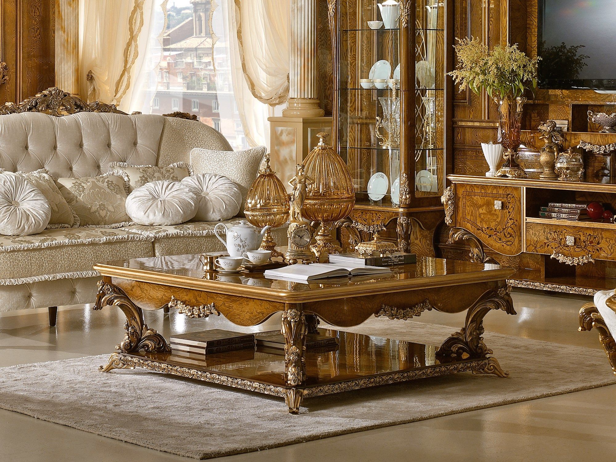 Квадратный журнальный столик A.R. Arredamenti водолазка ARCH-00145781 - Вид №4