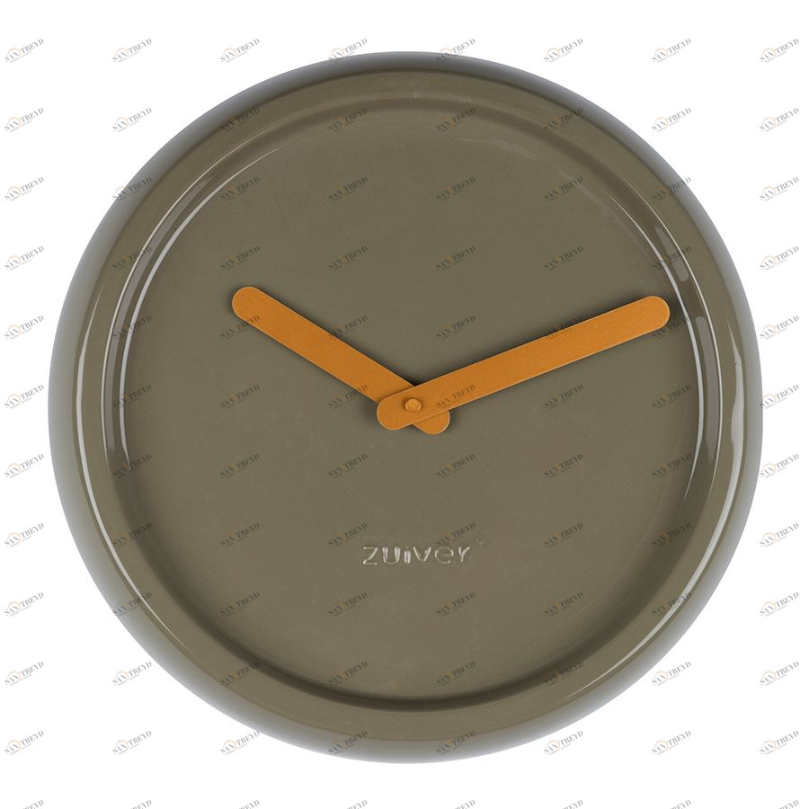 Часы Ceramic Time зеленые Zuiver 8500024