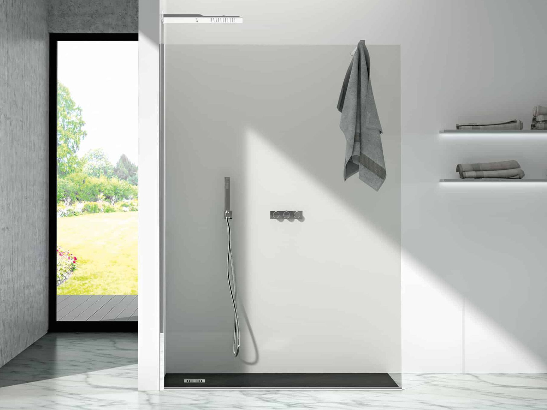 Алюминиевый и стеклянный душ CSA Box Doccia GEMMA W.D ARCH-00109624 - Вид №1