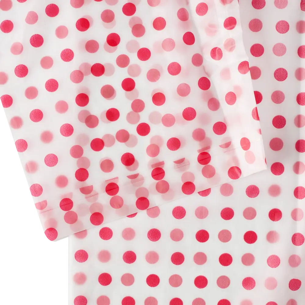 Плащ-дождевик на кнопках Garden Show 466635 цвет белый в красный горошек размер L Нет STLM-2103538 - Вид №1