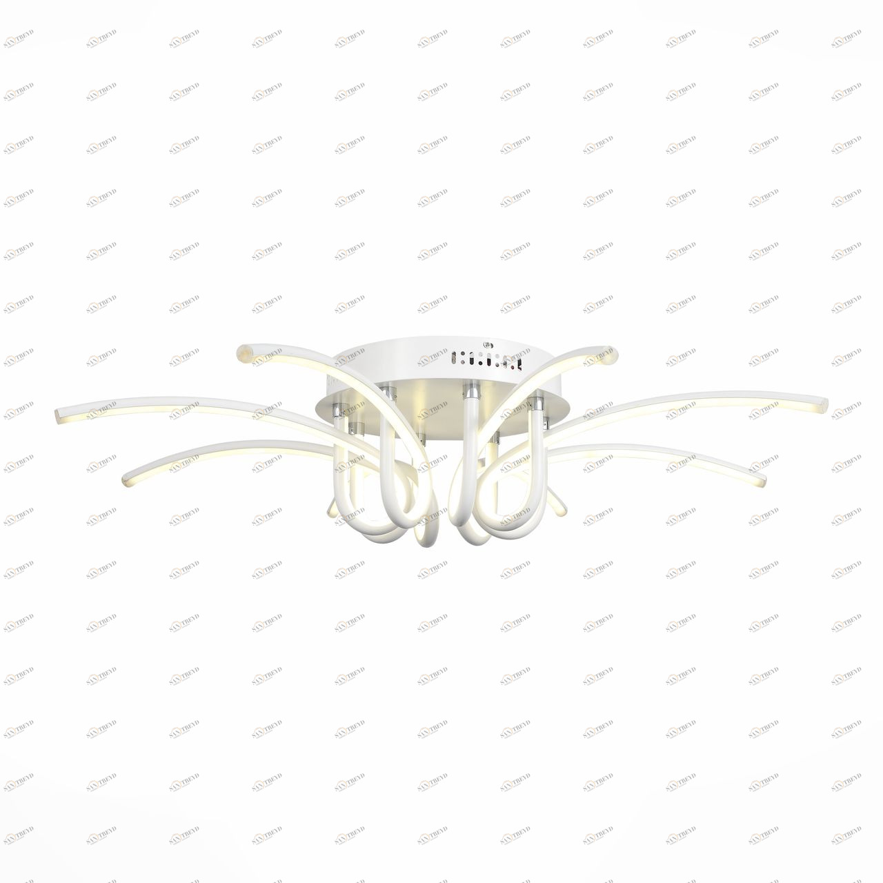 Потолочная светодиодная люстра ST Luce Intrigo SL953.502.08 ST LUCE ДИЗАЙНЕРСКИЕ, INTRIGO 059013 Белый 