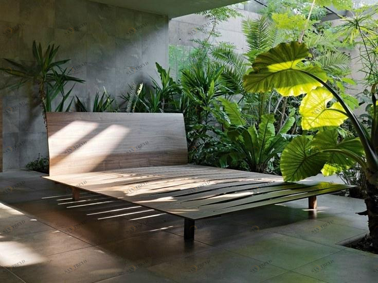 Casamania & Horm Двуспальная кровать из ореха или дуба sun-id-1366966