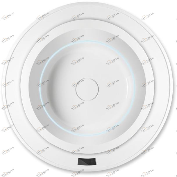Gruppo Treesse Круглый пейзажный бассейн с гидромассажем Treesse ghost sun-id-1461433
