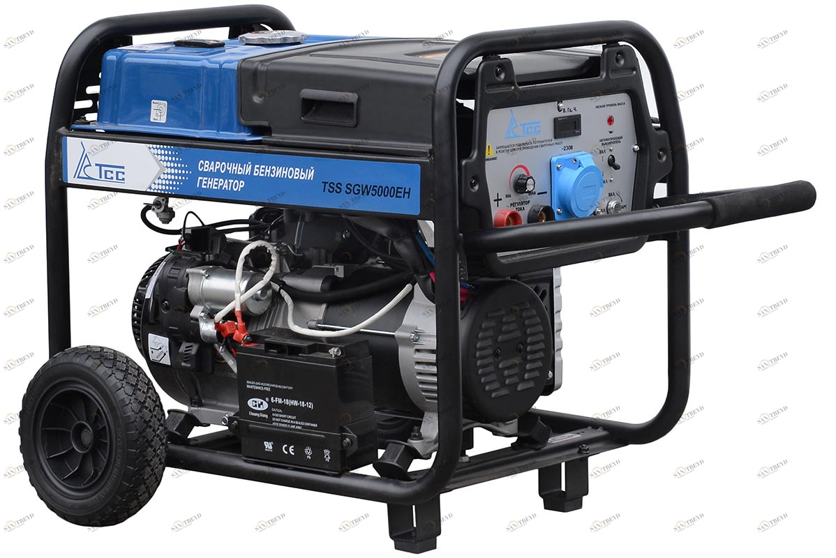 Бензиновая электростанция с функцией сварки TSS SGW 5000EH Santreyd sun-id-1032756