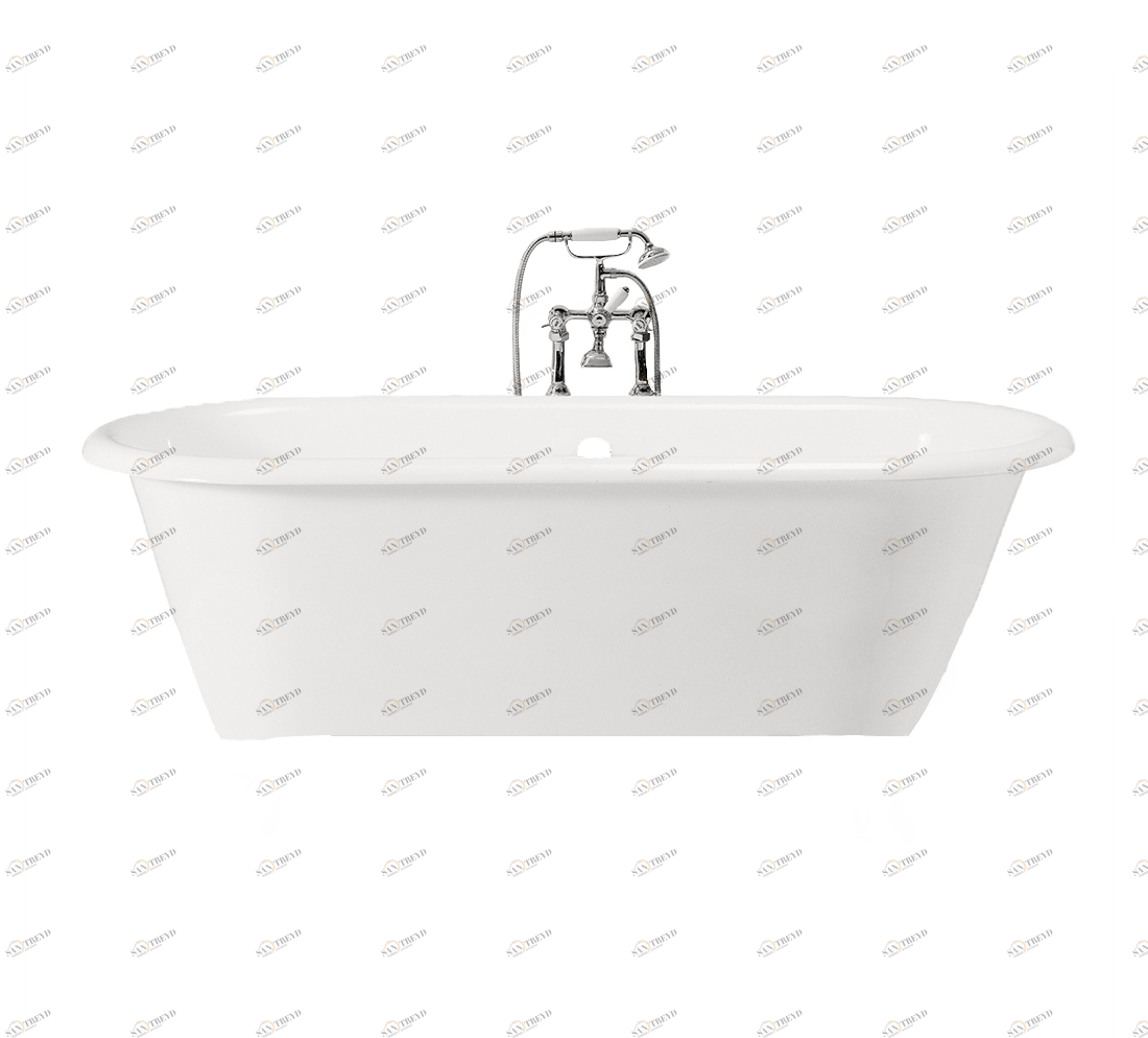 Gentry Home Bexley Cast iron bathtubs with feet Белый GH100963 