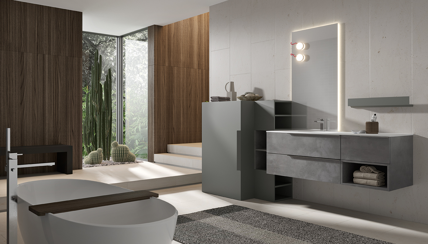 Edone МЕБЕЛЬ ДЛЯ ВАННОЙ с мягкими и элегантными линиями sun-id-2009029 - Вид №28