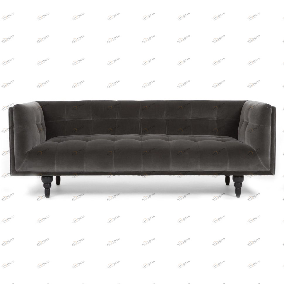 Диван Royal прямой серый ICON DESIGNE ДИЗАЙНЕРСКИЕ 178116 Серый 