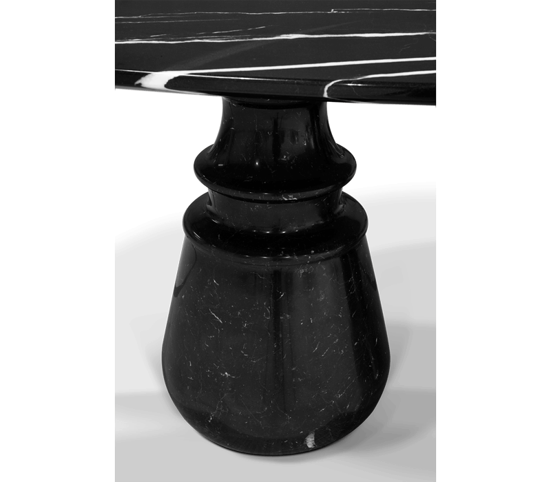 0-127 Обеденный стол Pietra oval xl nero marquina  Boca Do Lobo  - Вид №12