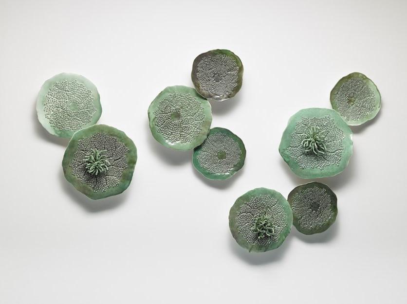 Fos Ceramiche Настенный декоративный предмет из керамики Porifera sun-id-1442134 - Вид №4