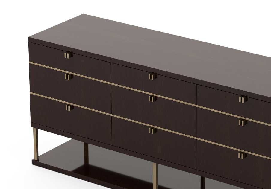 Комод из шпона Stylish Club ARCH-00054773 - Вид №2