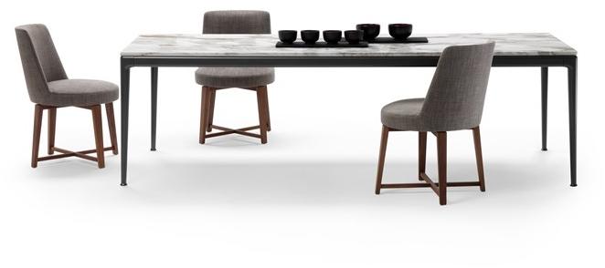 Flexform Прямоугольный мраморный стол Pico sun-id-1373590 - Вид №1