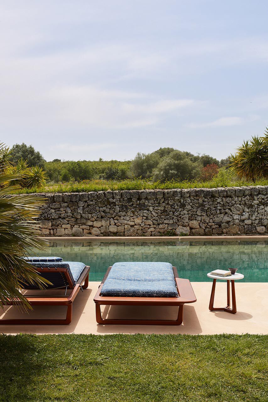 Высокий круглый журнальный столик из каррарского мрамора Exteta Sunset ARCH-00145244 - Вид №6