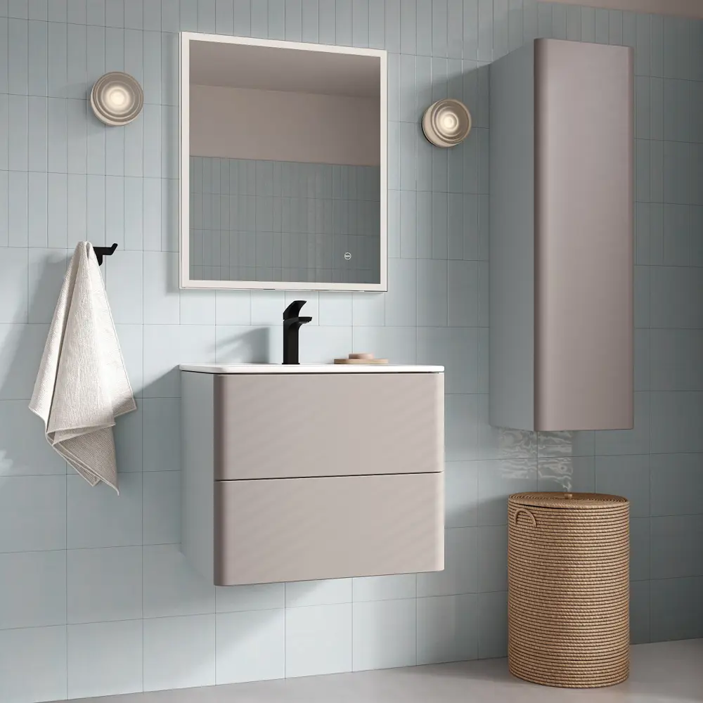 Комплект фасадов для тумбы Iddis Lahta 60 см LAH60C0i89 МДФ цвет капучино 89371289 STLM-2161812  - Вид №9