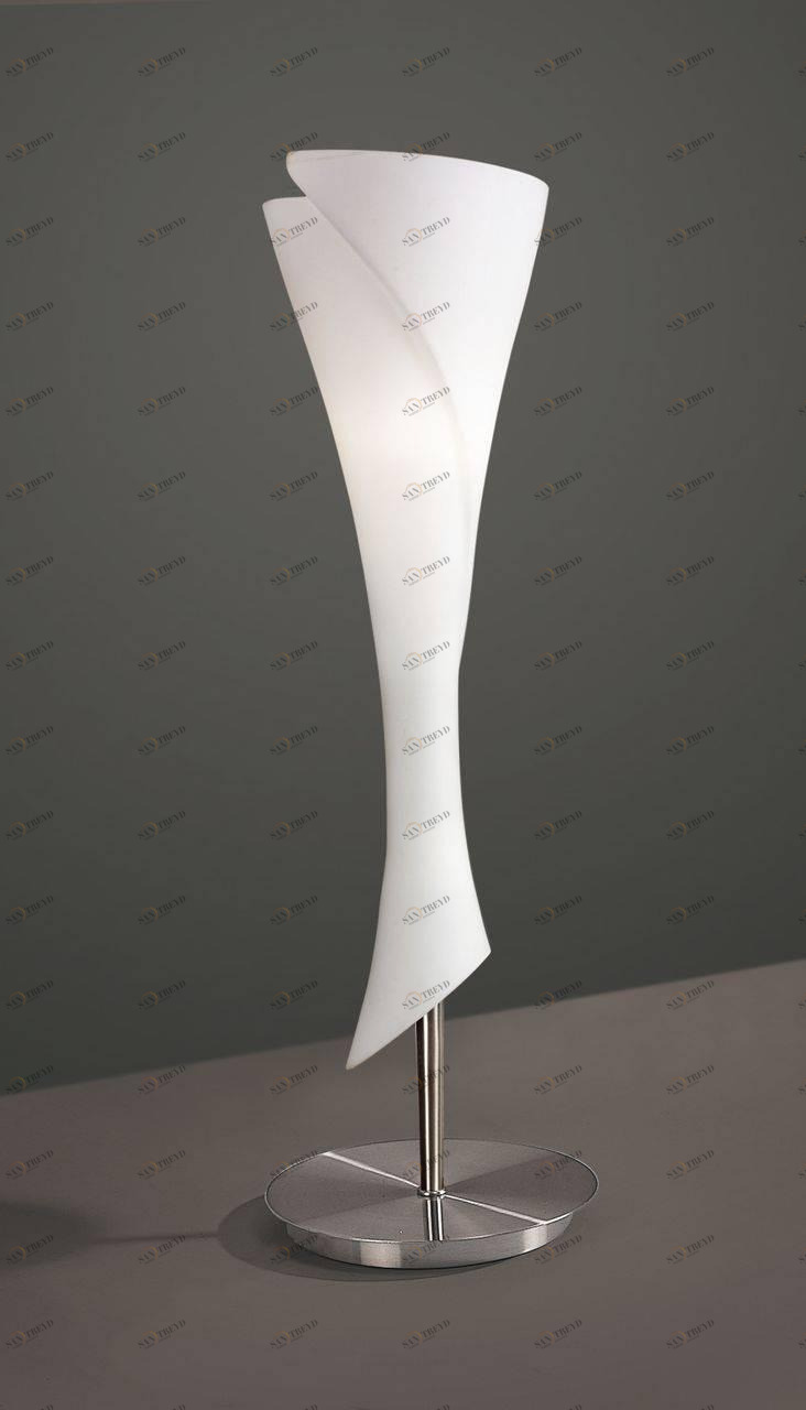 Настольная лампа Mantra Zack 0774 MANTRA ИНТЕРЬЕРНЫЕ 079902 Белый;серебро 