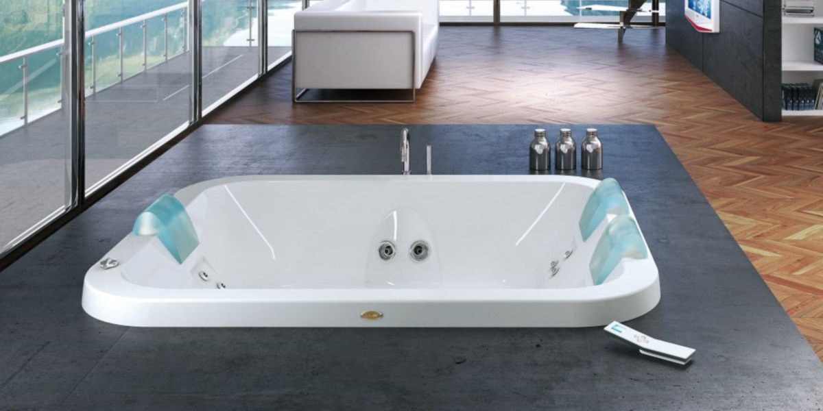 Ванна с гидромассажем "HYDRO TOP" Aquasoul Extra встроенная 9443-577 Jacuzzi 9443577 - Вид №2