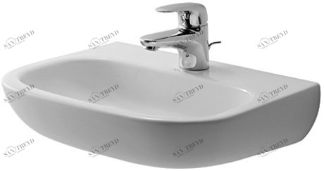 07074500002 Подвесная раковина настенная овальная Duravit D-Code