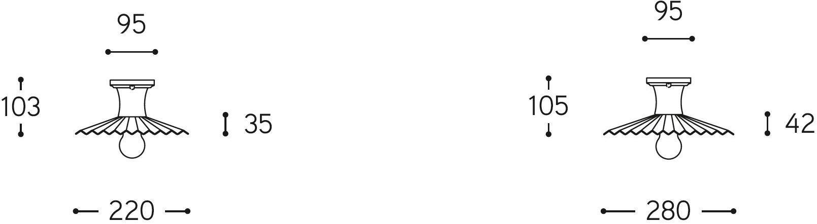 Aldo Bernardi Керамический потолочный светильник Cappe sun-id-1426658 - Вид №3