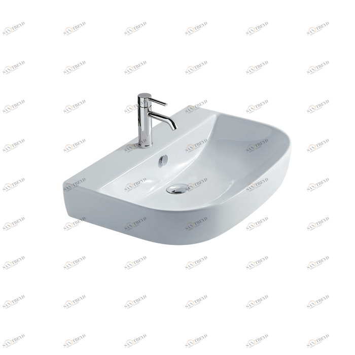 5209 Подвесная раковина настенная овальная Galassia M2 белая