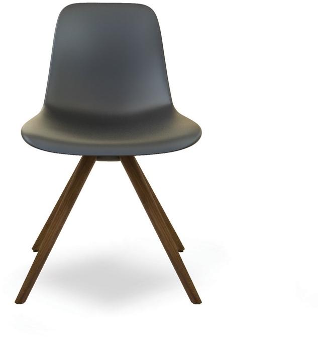 Tonon Стул из пенополиуретана на деревянных ножках Step 904.l1 - Вид №1