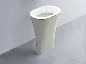 AMLA65-BL+AMPILO-PM+AMCOLO-PM Раковина Amedeo Ovale отдельностоящая cielo Enjoy + Amedeo