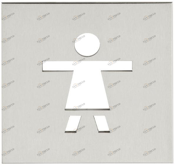 Formani Знак из нержавеющей стали Square Lsqp100e