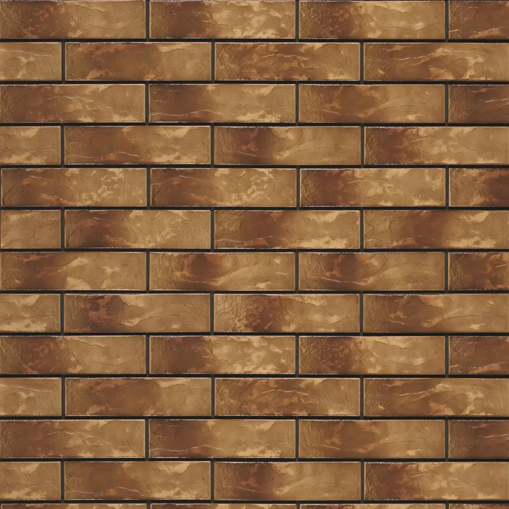 Плитка клинкерная Cerrad Rustico коричнево-оранжевый 0.5 м² 13660454 STLM-2119486